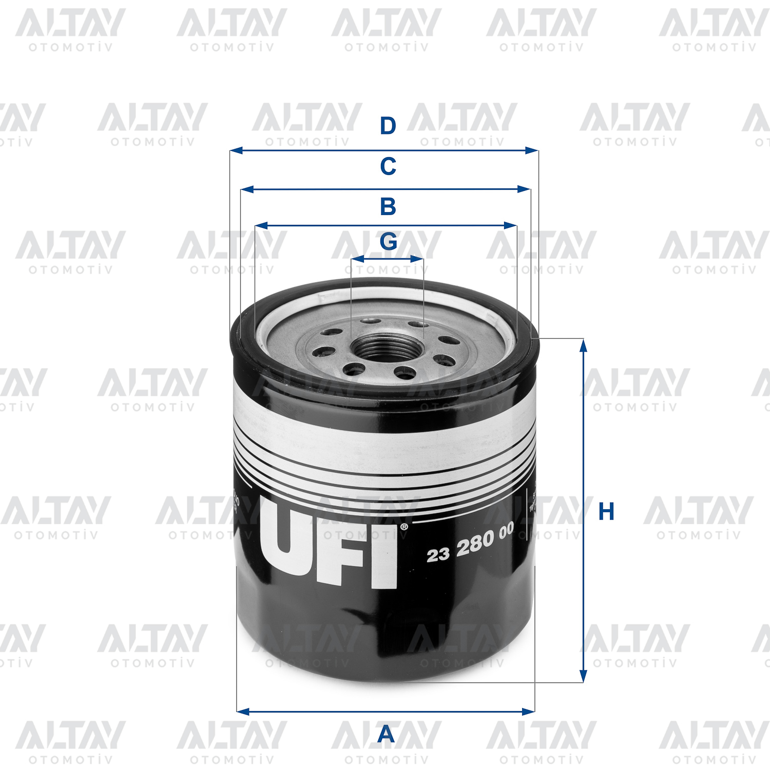 Ford Focus Yağ Filtresi 1998-2005 (1998-2005) OEM 4M5Q6714BA